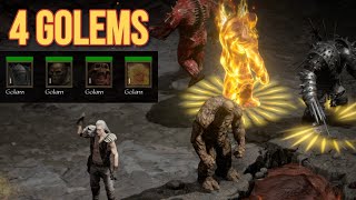 4 Golems at the same time  D2R Reimagined mod [upl. by Siclari]