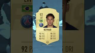 Neymar Jr FIFA Player Rating Evolution  FIFA 12  FIFA 23 [upl. by Gomez293]