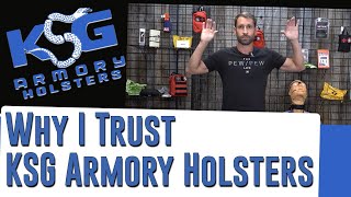 Why I Trust KSG Armory Holsters A Comparison with Belly Band Holsters [upl. by Ahsiema]