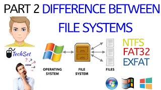 Difference between NTFSFAT32Exfat  NTFS Vs FAT32 Vs Exfat  2 [upl. by Lunna]