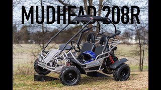 BEST OFF ROAD GO KART Hammerhead Mudhead 208R [upl. by Marela]