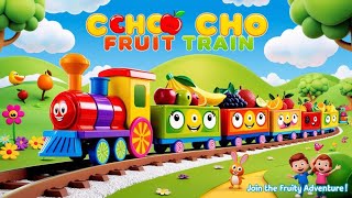 quotJoin the Fun Ride 🚂🎶 Choo Choo Fruit Train Song for Kids  Sing Along Adventurequot [upl. by Yliram]