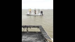 Pulling out a boat in shallow water part 1 [upl. by Murat]