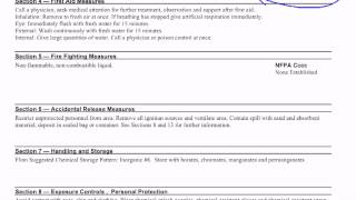 How To Read a MSDS [upl. by Elrod]