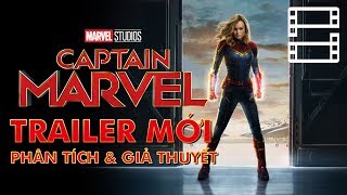 CAPTAIN MARVEL  Phân tích trailer mới amp Giả thuyết [upl. by Hitoshi]