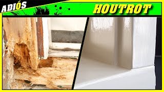 HOUTROT REPAREREN  Deze Renovaid houtrot reparatie gaat nooit meer stuk [upl. by Ekyt464]