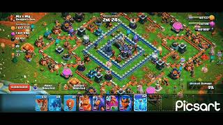 quotTH15 Destruction Unstoppable Attack Strategies in Clash of Clansquot clashofclans [upl. by Kerrill]