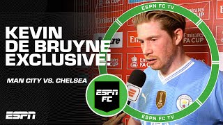 Manchester Citys FA Cup win over Chelsea quota GREAT sign of characterquot  De Bruyne [upl. by Yance]