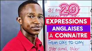 20 EXPRESSIONS POUR VOUS DEMARQUEZ EN ANGLAIS [upl. by Prager]