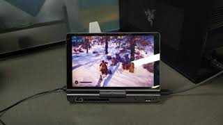 RX580 EGPU on GPD Pocket 3 [upl. by Cinom269]