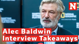 Alec Baldwin On Rust Shooting 3 Major Takeaways From Actor’s Interview With ABC News [upl. by Dolan]