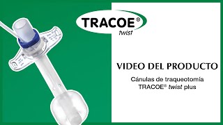 TRACOE Video del Producto  Cánulas de traqueotomía TRACOE twist plus [upl. by Eirased]