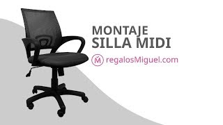 Sillas de escritorio MIDI Cómo montar una silla de escritorio MIDI [upl. by Torr42]