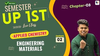 Applied chemistry 1st semester chapter 3 lec 2 for up polytecnic  raceva semester [upl. by Enrahs363]