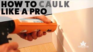 How to Caulk like a Pro [upl. by Andree394]