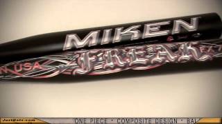 Miken Freak FX700 USSSA Slow Pitch Softball Bats  JustBatscom [upl. by Alyakem]