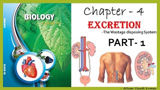 Excretion  The wastage disposing system 10th Biology Part1 [upl. by Mylor]