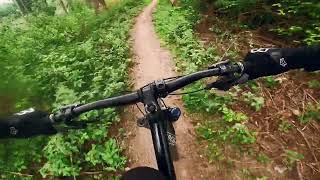 haldon forest ridge ride extreme black trail [upl. by Stead]