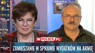 ZAMIESZANIE W SPRAWIE WYDATKÓW NA ARMIĘ  Marek Jakubiak WieczórWPolsce 040724 [upl. by Erlandson529]