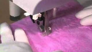 Free Motion Quilting Beginner Tutorial 3 of 4 [upl. by Aydne]