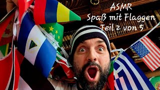 ASMR german relaxing  fun with flags [upl. by Drannek]