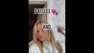 Paislee Nelson’s twin 💞 trend edit paislee nenfam [upl. by Ailic]