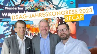 DSAGJahreskongress 2023 Recap [upl. by Haididej]