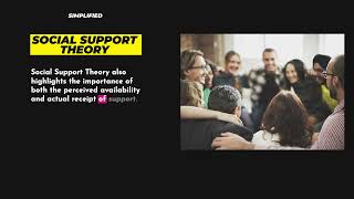 Social Support Theory simplified psychology sociology [upl. by Catherine155]