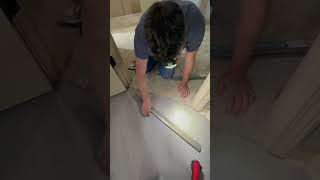 How To Install a Carpet to Wood Flooring Threshold aka Transition [upl. by Gnouv851]