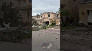 Hurricane Milton’s Devastating impact on Fort Pierce Fl PortifinoShores LakewoodPark [upl. by Trotta]