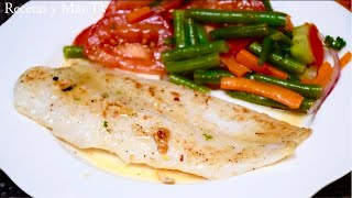 Receta Económica y Deliciosa con Filete de Pescado Súper Fácil de Hacer [upl. by Ehcrop187]