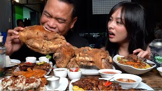 DATE IN MANONG BARBS PINOY BARBECUE  MUKBANG ASMR avamendezofficial [upl. by Feodora350]