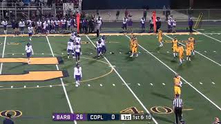 Copley Football Vs Barberton [upl. by Oiznun]