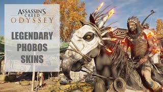 Legendary Phobos Skins  Part 3  Assassins Creed Odyssey [upl. by Burny]