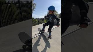 6 yr old Kyler shreds PQ Skatepark qualityskateboardlessons skateboardingisfun [upl. by Astrea583]