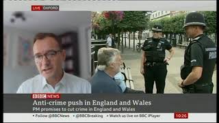 BBC News Police Foundation Director Rick Muir discusses the governments anticrime push 270721 [upl. by Odnomra]