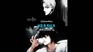 Johan Liebert AniManga  Light Novel vs Canon L  Cat and Mouse Situation [upl. by Euh]