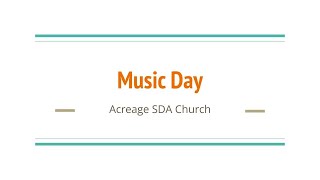 Music Day at Acreage SDA Church [upl. by Ttezil752]