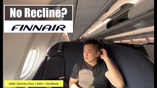 Report Finnair A330  Business Class  Doha to Stockholm [upl. by Anitram914]