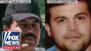 2 Sinaloa cartel leaders arrested arrive in US after major sting operation [upl. by Aoht291]