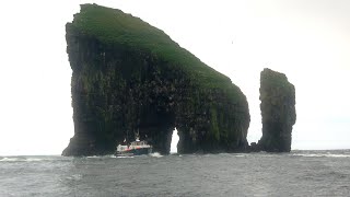 RoadTrip Faroe Islands  Vágar  Boat Tour Drangarnir  20240808 [upl. by Nnyled563]