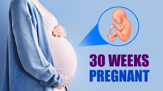 30 Weeks Pregnant – Baby Position Moving and Weight Size [upl. by Elise929]