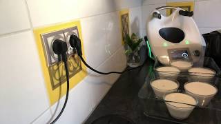 yaourt maison DANONE avec Thermomix [upl. by Aierdna]