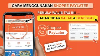 ✅ Cara Menggunakan Shopee Paylater Bagi Pemula [upl. by Haimrej]