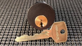 Assa Abloy 7Pin with TrioVing Trampoline Pins [upl. by Meris483]