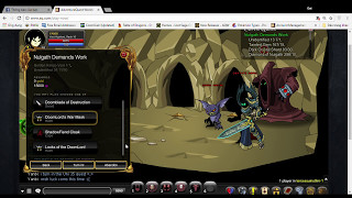 AQW  Nulgath Demands Work quest  6th time of the Pain [upl. by Nesbitt]