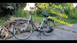 Saxonette Sachs Motorfahrrad [upl. by Ennairol153]