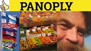 🔵 Panoply Defined  Panoply Meaning  Panoply Examples  Panoply Definition  GRE 3500 Vocabulary [upl. by Ermanno1]