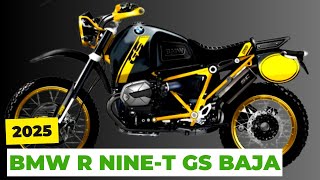 2025 NEW BMW R NINE T GS BAJA ANNOUNCED SOON [upl. by Dnomal]