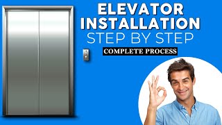 Elevator installation Process Step By Step   Fast Elevators Services [upl. by Anceline]